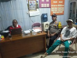 Jelang Pergantian Tahun, Bhabinkamtibmas Galur, Sambang Pos RW Interaksi dan Komunikasi Sosial Dengan Ketua RW Dan RT