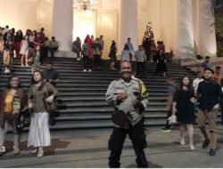 Pengamanan Ibadah Tahun Baru 2025 di Gereja GPIB Immanuel Berlangsung Kondusif