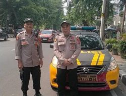 Polsek Metro Gambir Gelar Patroli Kewilayahan di Petojo Utara