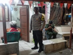 Bhabinkamtibmas Kebon Kelapa Berikan Himbauan Kamtibmas di Pos Kamling RW 01
