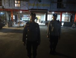 Patroli Dan Sambang Unit Samapta Polsek Kemayoran Di Pos Keamanan Rw.02 Kelurahan Sumur Batu
