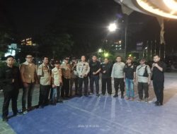 Patroli Malam Hari Kapolsubsektor Kartini dan Pokdarkamtibmas