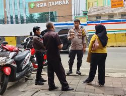 Bhabinkamtibmas Pegangsaan Sambang Perkantoran Dan Himbauan Kamtibmas