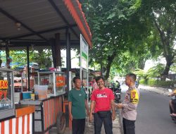 Polsubsektor Roxy Gelar Patroli dan Koordinasi Kamtibmas di Kolong Roxy Mas