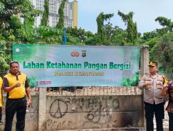 Kapolsek Kemayoran Lakukan Monitoring Penggarapan Lahan Ketahanan Pangan Bergizi