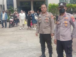 Polsek Metro Gambir Amankan Kebaktian di Gereja Jalan Batu Tulis, Jakarta Pusat