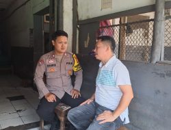 Bhabinkamtibmas Kartini Sambangi Rumah Tokoh Tokoh Masyarakat