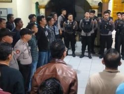 Kapolsek Cempaka Putih Pimpin Apel Persiapan Patroli Cipta Kondisi Rayonisasi