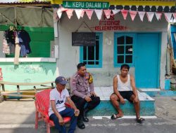 Bhabinkamtibmas Kelurahan Kemayoran Melaksanakan Kegiatan Cooling System dan Sambang Warga Masyarakat