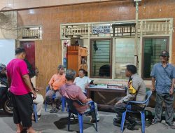 Bhabinkamtibmas Kelurahan Kemayoran Melaksanakan Kegiatan Cooling System dan Sambang Dialogis