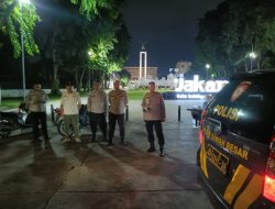 Patroli Tiga Pilar Sawah Besar Jaga Kamtibmas Di Tempat Umum