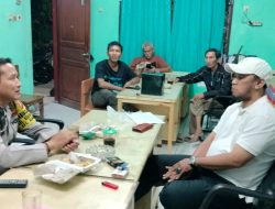 Bhabinkamtibmas Kelurahan Kebon Kosong Melaksanakan Kegiatan Patroli dan Sambang Warga