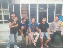 Sambang dan Dialog Kamtibmas dengan Warga, Bhabinkamtibmas di RW 10 Johar Baru