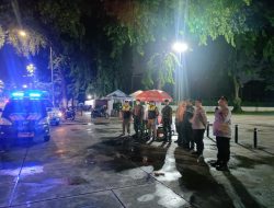 Patroli Malam Hari Gabungan  Tiga Pilar Sawah Besar