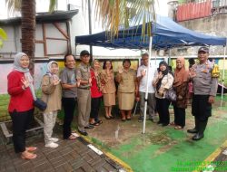 Bhabinkamtibmas Galur bersama Satpol. PP, Hadir dan Pemantauan Kegiatan Posyandu Lansia dan Bindu