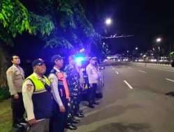 Perkuat Cegah Tawuran Warga Bersama Tiga Pilar Sawah Besar Lakukan Patroli Malam Hari