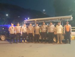 Patroli Tiga Pilar Menteng Pemantauan Perbatasan Menteng Tenggulun Antisipasi Tawuran Warga