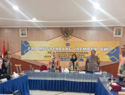 Bhabinkamtibmas Kelurahan Kemayoran Menghadiri Undangan Pramusrenbang