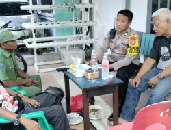 Bhabinkamtibmas Kelurahan Kebon Kosong Melaksanakan Giat Patroli Dan Sambang Dialogis