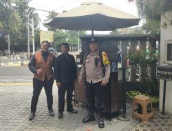 Bhabinkamtibmas Gondangdia Sambang Restoran Plataran Menteng