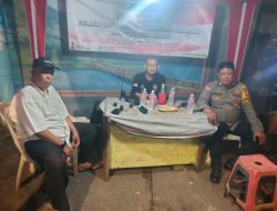 Bhabinkamtibmas Bersama Warga Antisipasi Tawuran Di Perbatasan Kwitang Kalipasir Menteng