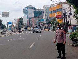 Pelayanan Pagi Hari Polri Di Sepanjang Jl. Gunung Sahari Raya Sawah Besar