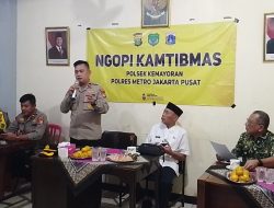 Ngopi Kamtibmas,Aktifkan Kearifan Lokal Demi Kenyaman Dan Keamanan Di Wilayah