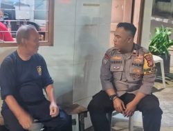 Bhabinkamtibmas Benhil Patroli Dialogis Dan Sambangi Kewilayahan RT 02/04 Malam Hingga Dini Hari