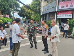 Bhabinkamtibmas – Babinsa Kelurahan Gelora Cooling System Kewilayahan RW 02