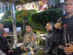 Patroli Polsek Metro Gambir Amankan Situasi di Jl. KH. Hasyim Asari