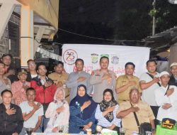 Ngopi Kamtibmas Polsek Metro Gambir di Petojo Utara Berlangsung Hangat