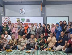 Ngopi Kamtibmas Polsektro Tanah Abang Cari Solusi Untuk Aman Wilayah RW 02 Kelurahan Gelora