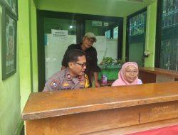 Sambangi Sekolah SMAN 35 Jakarta Bhabinkamtibmas Karet Tengsin Cegah Kenakalan Remaja