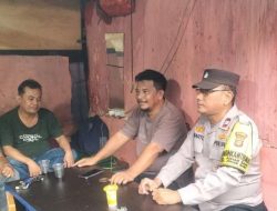 Sambang dan Patroli Dialogis Bhabinkamtibmas Kelurahan Johar Baru Berikan Imbauan Kamtibmas kepada Warga