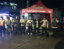 Patroli Tiga Pilar Kontrol Perbatasan Kwitang Kalipasir Menteng Untuk Ciptakan Situasi Kondusif