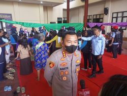Polres Metro Jakarta Pusat Gelar Trauma Healing Untuk Korban Kebakaran Kebon Kosong