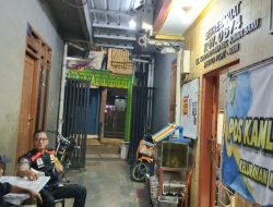 Sambang Pos Kamling, Bhabinkamtibmas Kampung Rawa: Imbauan Keamanan kepada Petugas Satkamling RW 06