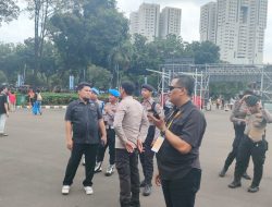 Kapolsubsektor Pejompongan Berikan Imbauan Kepada Security Event Istora Senayan