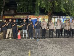Patroli Rayonisasi Polsek Johar Baru Dan Polsek Cempaka Putih Antisipasi Gangguan Kamtibmas Perbatasan Wilayah