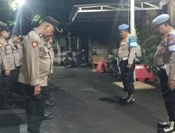 Patroli Rayonisasi Polsek Menteng Dan Polsek Tanah Abang Di Gelar Untuk Antisipasi Tawuran Warga Dan Kejahatan Jalanan