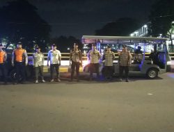 Untuk Mencegah Tawuran Warga Dan Kejahatan Jalanan, Patroli Tiga Pilar Hadir Di Jembatan Menteng Tenggulun