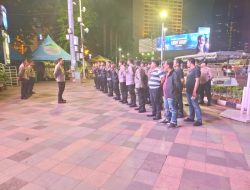 Kapolsek Metro Menteng Pimpin Apel Rayonisasi Di Depan Polsubsektor Thamrin Menteng