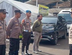 Polsek Metro Gambir Gelar Apel Pengamanan di Mahkamah Konstitusi RI