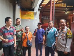 Sinergi Tiga Pilar Sambangi Wihara Sin Tek Bio Pasar Baru