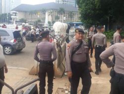 Polsek Metro Gambir Gelar Patroli Antisipasi Kerawanan di Kawasan Merdeka Barat