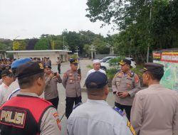 Polsek Sawah Besar Pimpin Gelar Apel Pengamanan Tabligh Akbar dan Isra Mi’raj di Masjid Istiqlal