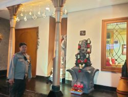 Bhabinkamtibmas Kebon Sirih Sambang Wilayah Vihara Manggala Vinakaya Ganesha Temple Menteng
