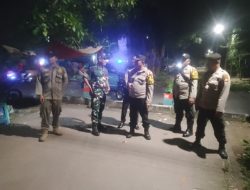 Polsek Kemayoran Bersama Tiga Pilar Gelar Patroli Ops Cipta Kondisi Di Malam Libur Isra Miraj dan Imlek