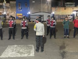 Apel Patroli Cipta Kondisi Guna Mencegah Gangguan Kamtibmas di Polsek Johar Baru