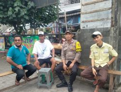 Imbauan Kamtibmas oleh Bhabinkamtibmas Galur, Meningkatkan Kerja Sama dengan Security dan Juru Parkir Pasar Gembrong